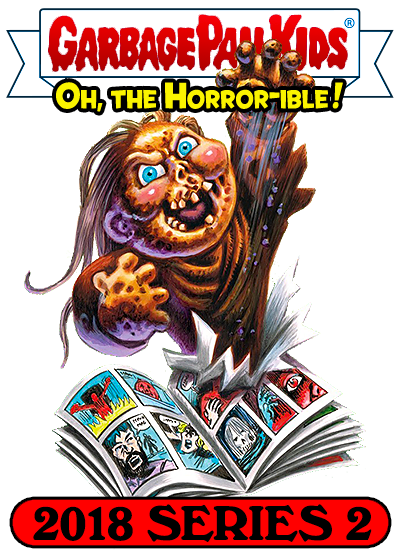 Garbage Pail Kids Oh The Horror Sticker 9 Trick Or Treat Senior Mints